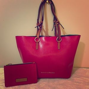 Dooney & Bourke XL Tote & change purse